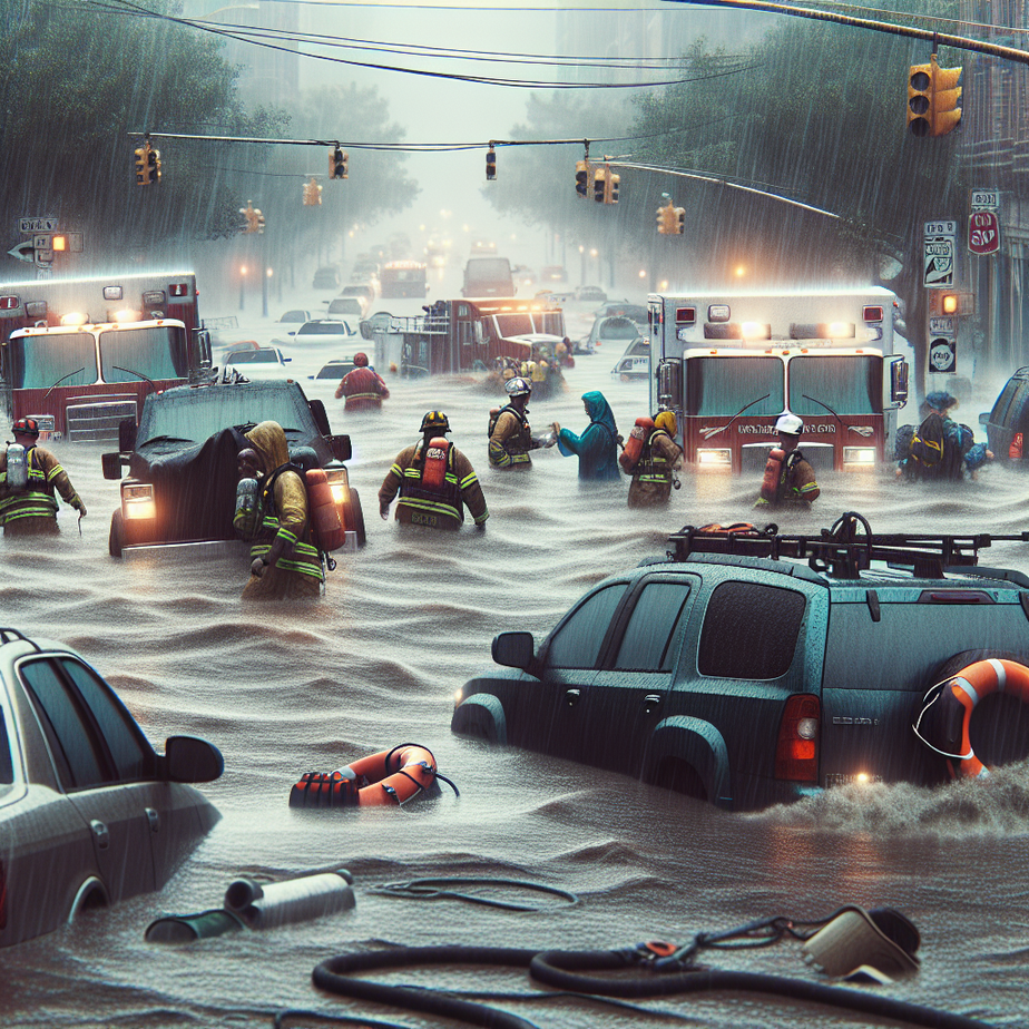 Flash Flooding Paralyzes Massachusetts Roads as Rescues Unfold in Torrential Rain