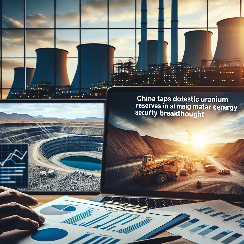China Taps Domestic Uranium Reserves in Major Energy Security Breakthrough