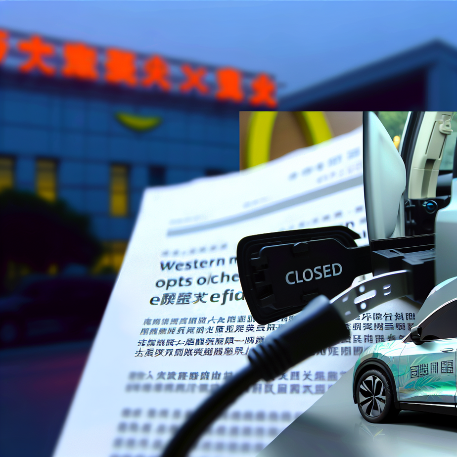 Western Carmaker Opts Out of China’s Electric Car Price Wars