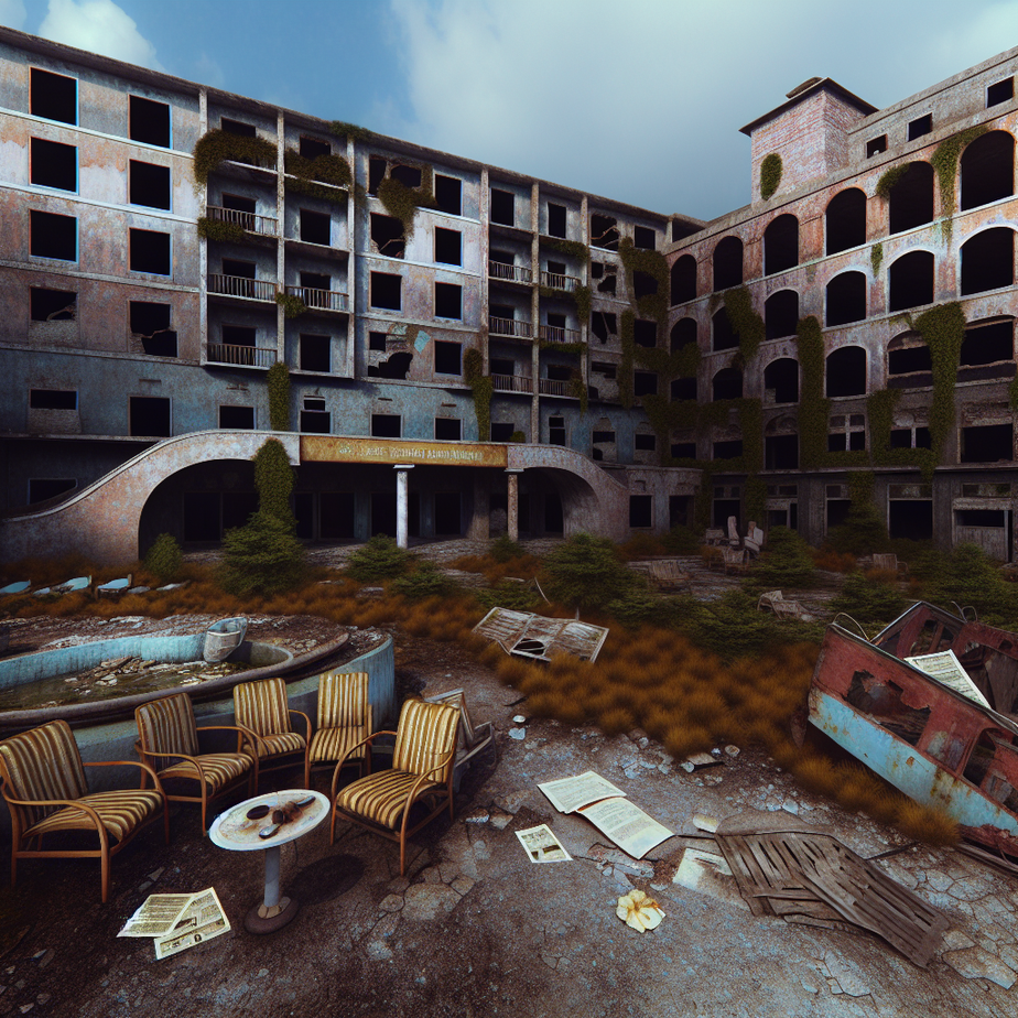 Abandoned Disney Resort Suffers from Lawlessness and Decay: Inside the Haunting Transformation of a Once-Luxurious Hotel